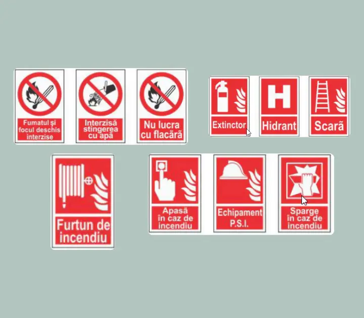 Prevenire și stingere incendii